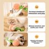 Cat Toy Funny Microphone Chewable Teething Toy Cat Mint Sound-producing Plush Toy