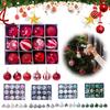 12-teilige Weihnachtsbaumdekorationen 6cm Dekorative Dekorative Kugeln Hängende Ornamente Hängend 2026 Neue Ornamente Christma H3D0