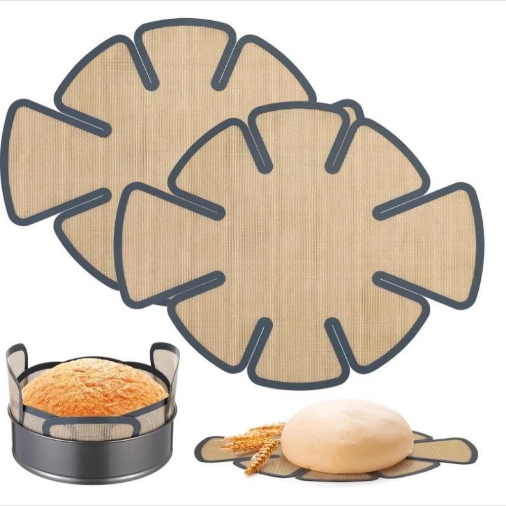 Food Grade Silicone Baking Mat Non-Stick Bread Proofing Mat Bread Loaf Pan Liners  Cake Baking