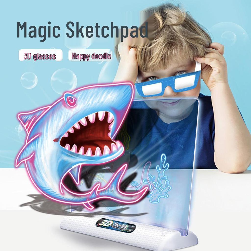 Little Deer Luminous Projection Drawing and Writing Board for Kids