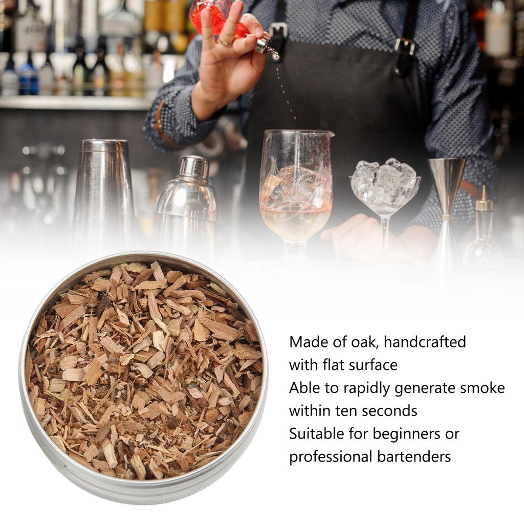 Cocktail Smoker Kit Whiskey Wood Smoking Chips Whiskey Wood Smoking Chip Cocktail Smoker Kit Smoker Chips for Smoked Drinks