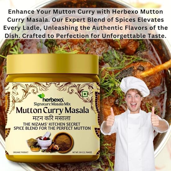 Chicken Masala, Meat Masala & Authentic Hyderabadi Biryani Masala, Perfect Blend for Flavourful Dum Biryani, Mutton Curry & Chicken Curry