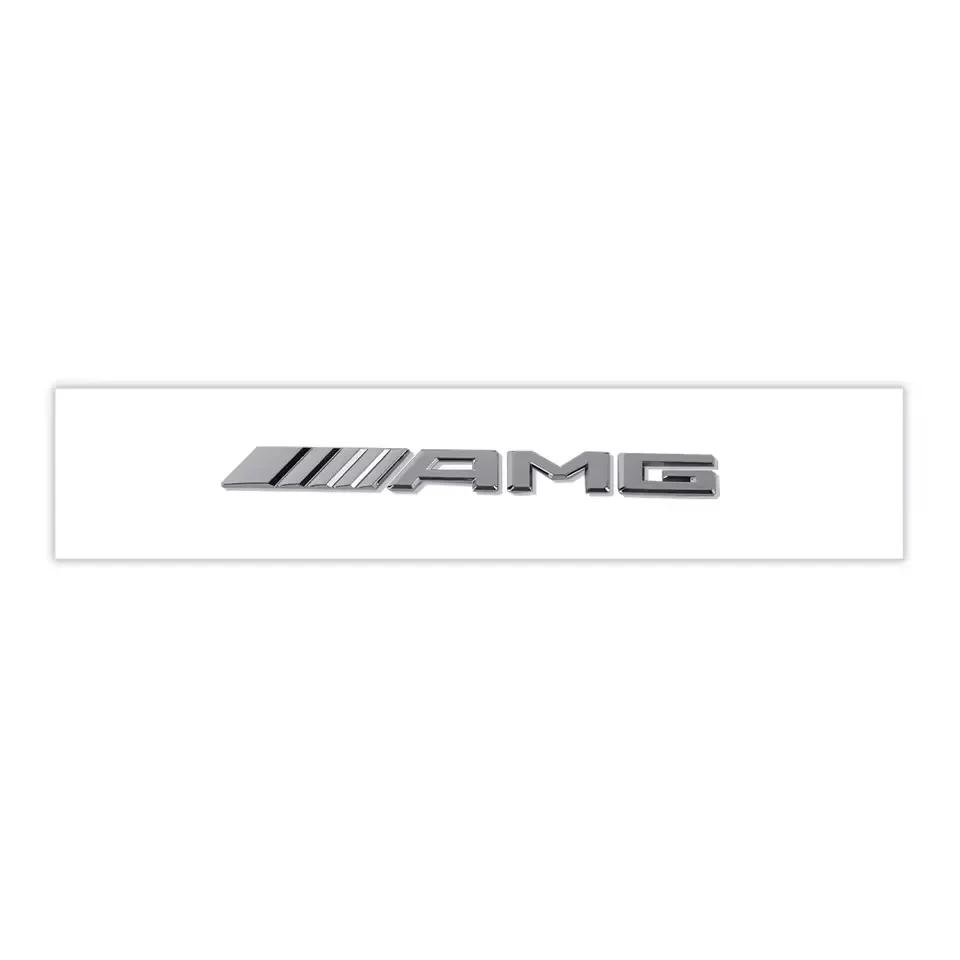 C200 E300 2026 Heiß 3D ABS Auto Heckklappe AMG Logo Abzeichen Aufkleber Buchstaben Aufkleber Auto Zubehör Für Mercedes Benz A B C E G CLA Klasse