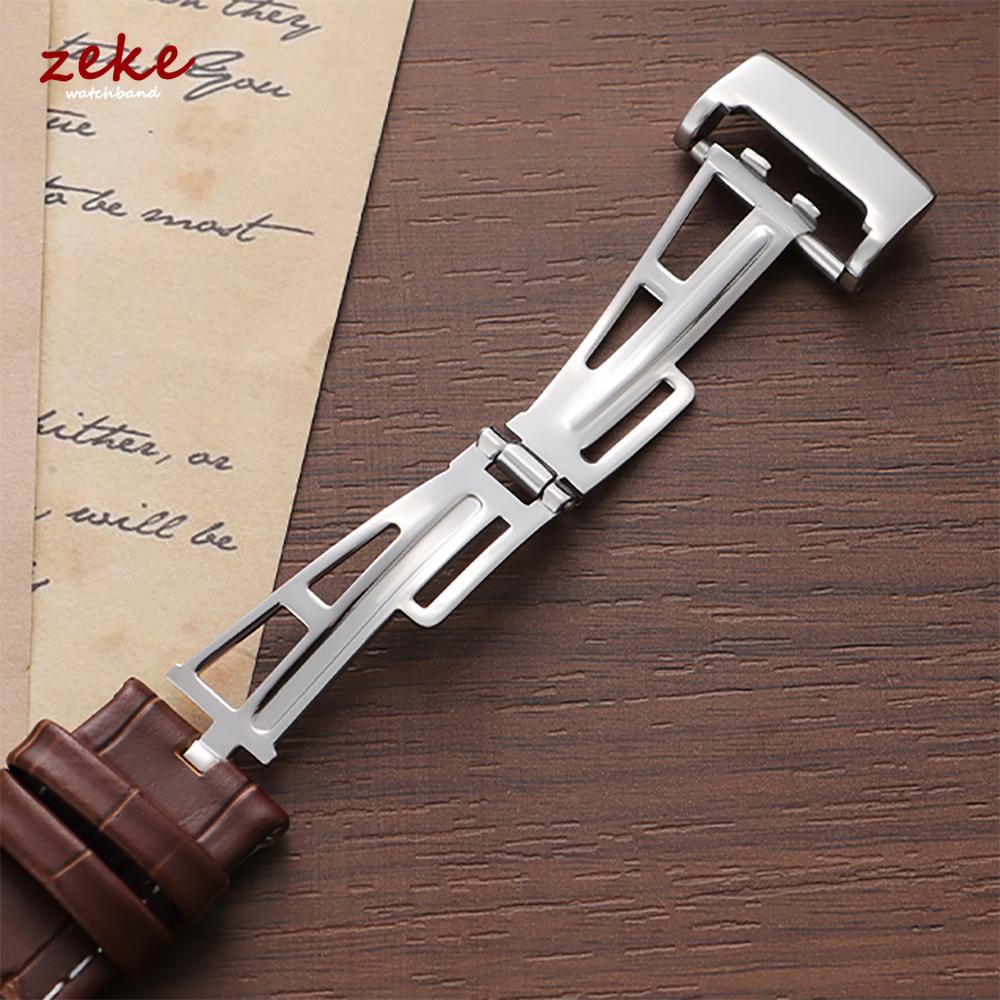 Genuine Leather Watch Strap 27mm for Royal Oak Offshore Slub Pattern Stitching Cowhide WatchBand Butterfly Buckle Business Bands