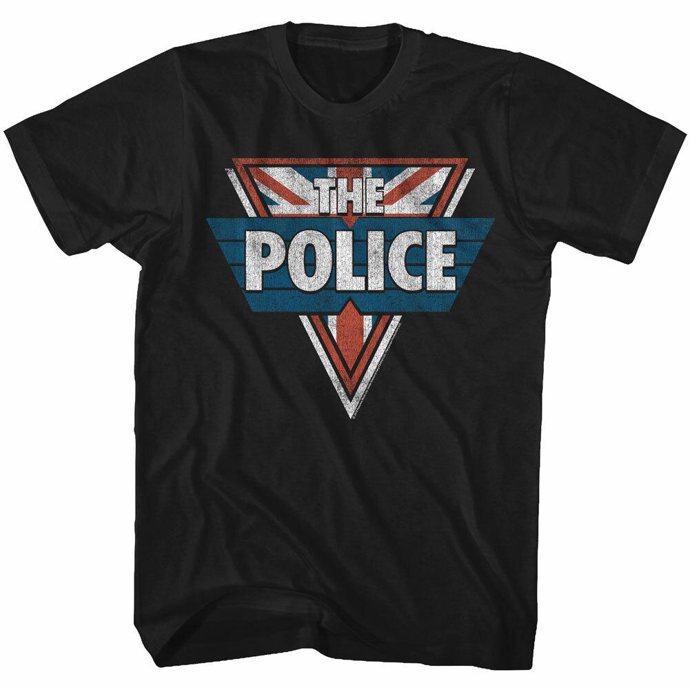 The Police Brittish Rock Band Badge Men T Shirt Rock Music Merch M