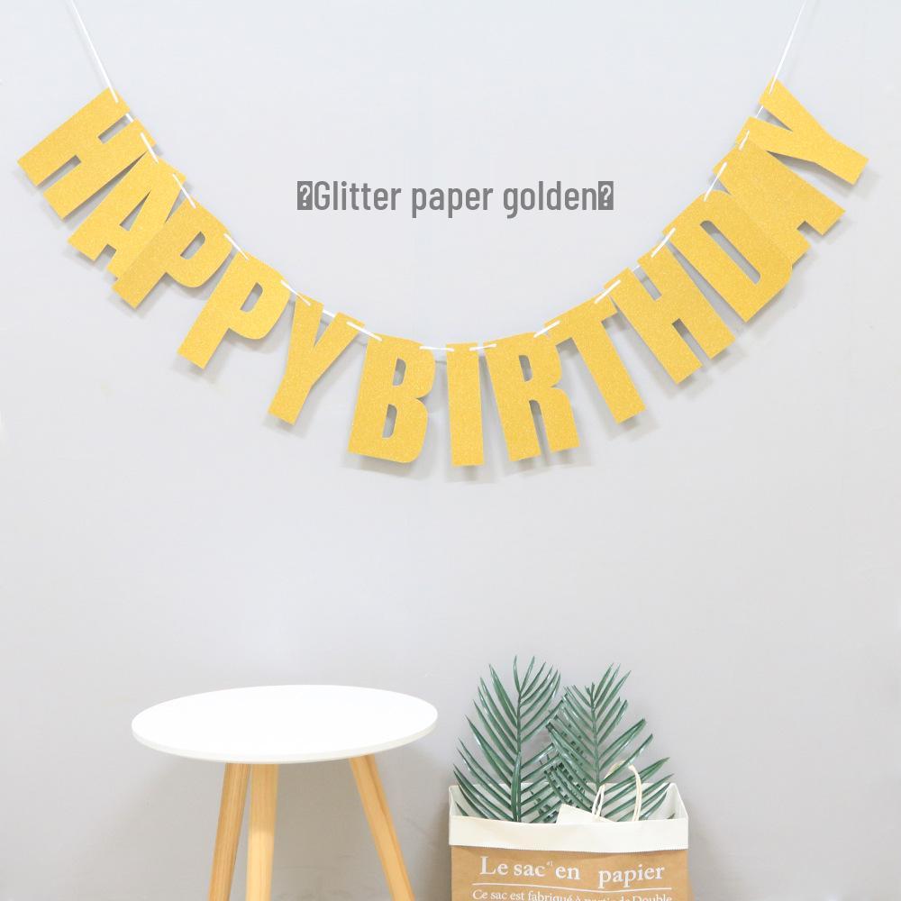 Colorful Happy Birthday Banner - Children's Party Decoration