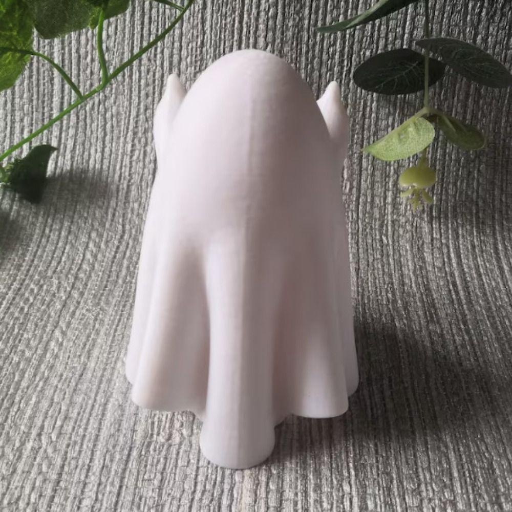 Resin Halloween Ghost Figurine Light Cartoon Atmosphere Lamp Ghost Sculpture Lantern  Party