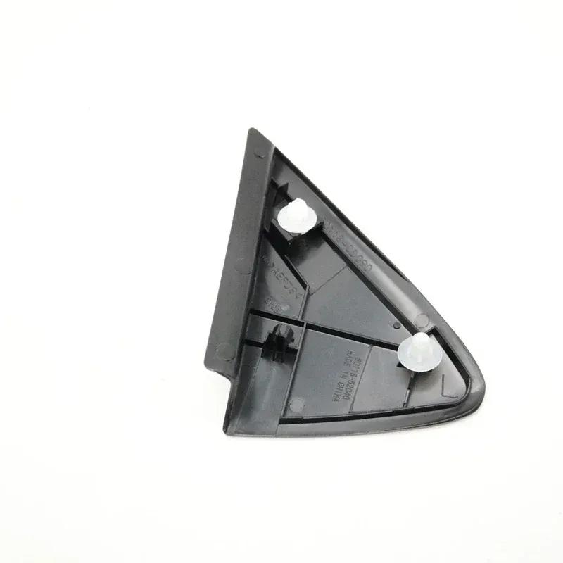 Car Front Pillar Corner Moulding Cap Rearview Mirror Triangle Plate Trim Cover For Toyota Vios 2008-2013 601170D090 601180D090