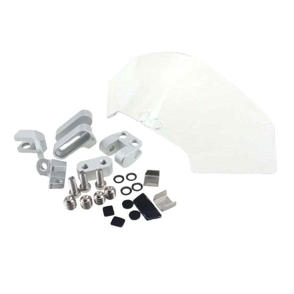 Motorrad Universal Klar Einstellbar Windschutzverlängerung Windabweiser Windschutz Für Kawasaki BMW Ducati Honda Yamaha Suzuki