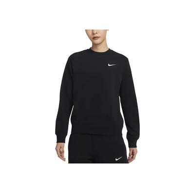 Club Ss25 Team Series Logo Embroidered Casual Soft Crew Neck Sweatshirt Women Sweatshirt Black IB8752-010