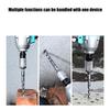 Multipurpose Drill Socket Adapter Converts Electric Wrench To Hammer Conversion For Power Tool And Ratcheting Wrenches