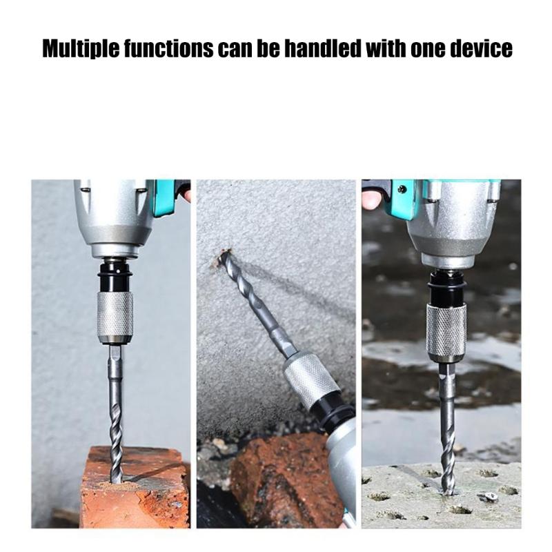 Multipurpose Drill Socket Adapter Converts Electric Wrench To Hammer Conversion For Power Tool And Ratcheting Wrenches