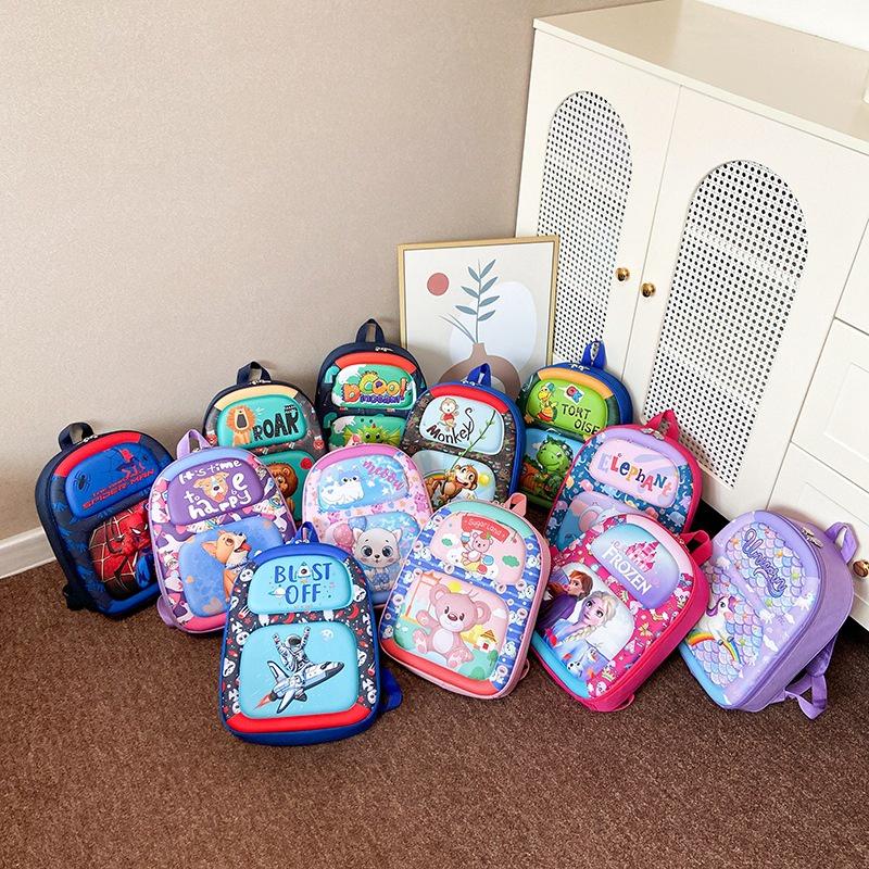 Cute Cartoon Children's Backpack Lightweight And Waterproof Suitable For Boys And Girls Of All Ages Name Cartoon Children's Backpack)