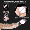 Delay Ejaculation Elastic Crystal Penis Ring Male Reusable Condoms Testis Bondage Cock Extender Sleeve Sex Toys for Men