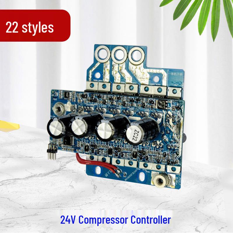 Zhongcheng Light Truck Air Conditioner Accessories: 23 Models, 24V Compressor, 12V Controller, Trim Panel, and Piping.