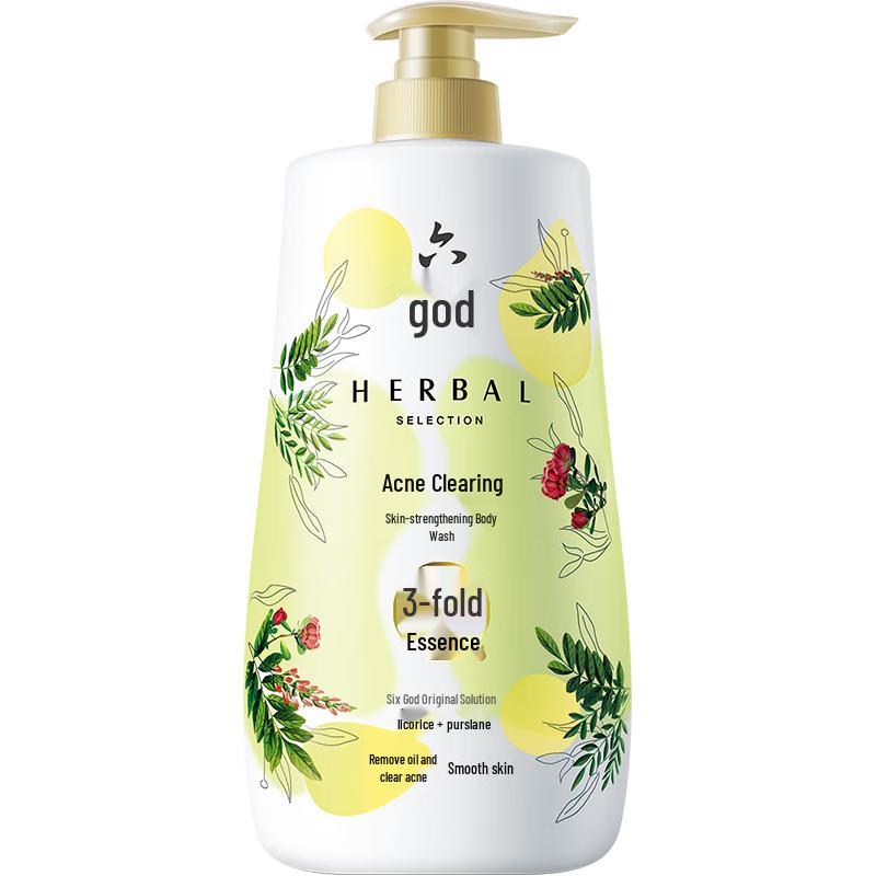 

Гель для душа Liùshén Essence для очищения от акне