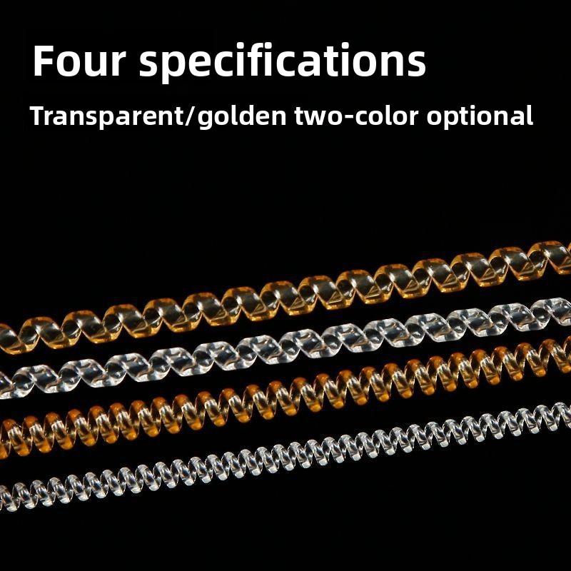 1PCS Invisible Ring Size Adjuster Transparent Spring Phone Ring Universal Men and Women Transparent Winding Coil
