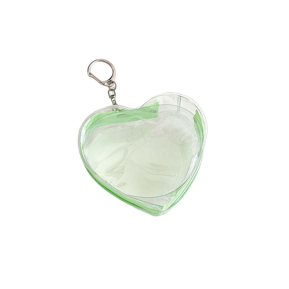 Love Heart Doll Storage Bags PVC Material Doll Display Bag Doll Protector Case Kids Student
