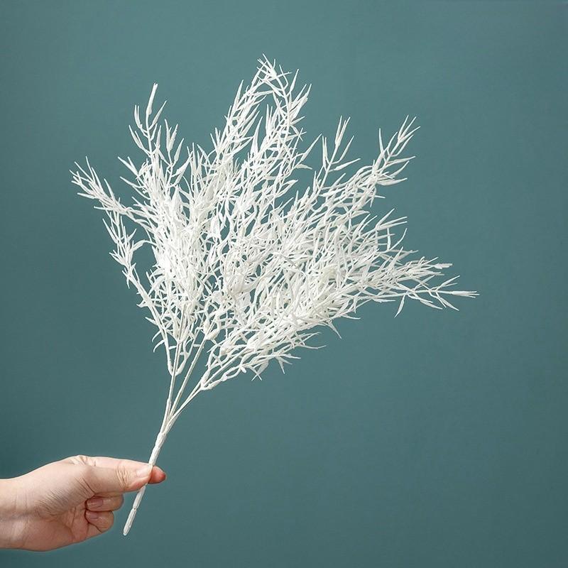 Bamboo Leaf Grass Accessories Mist Artificial Flower Home Decoration Wedding Handheld Flowers Plant Wall Fake Flowers Shooting Props