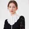 Removable Women Fake Collar Lace Detachable Collar Vintage Embroidered Ruffle Collar  Fashion