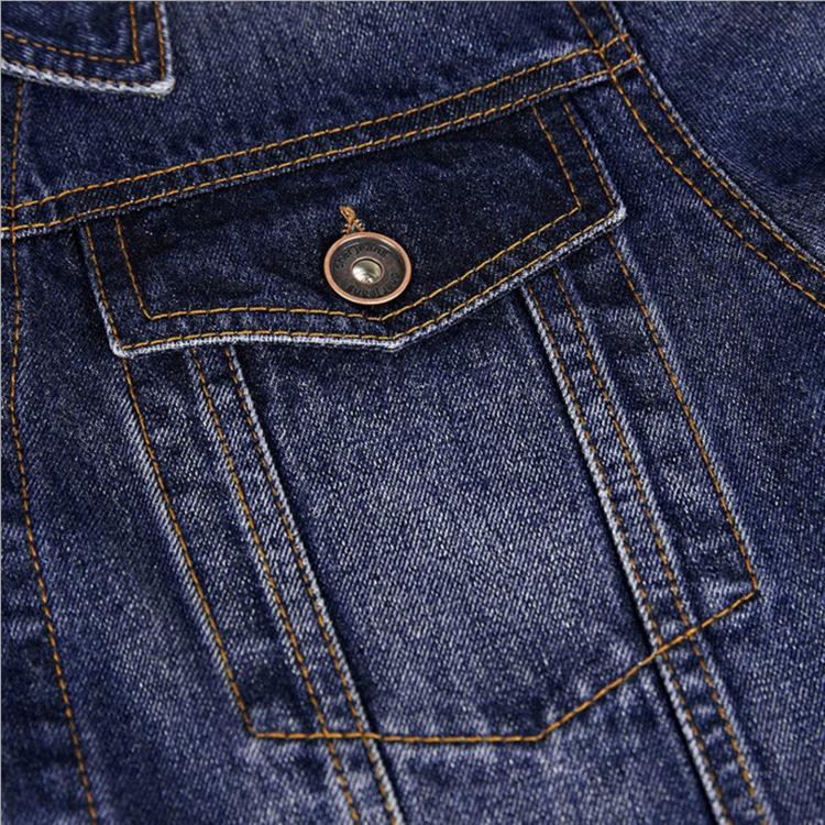 Autumn Denim Jacket Men's Casual Loose Men's Single Layer Denim Jacket Men's Jacket