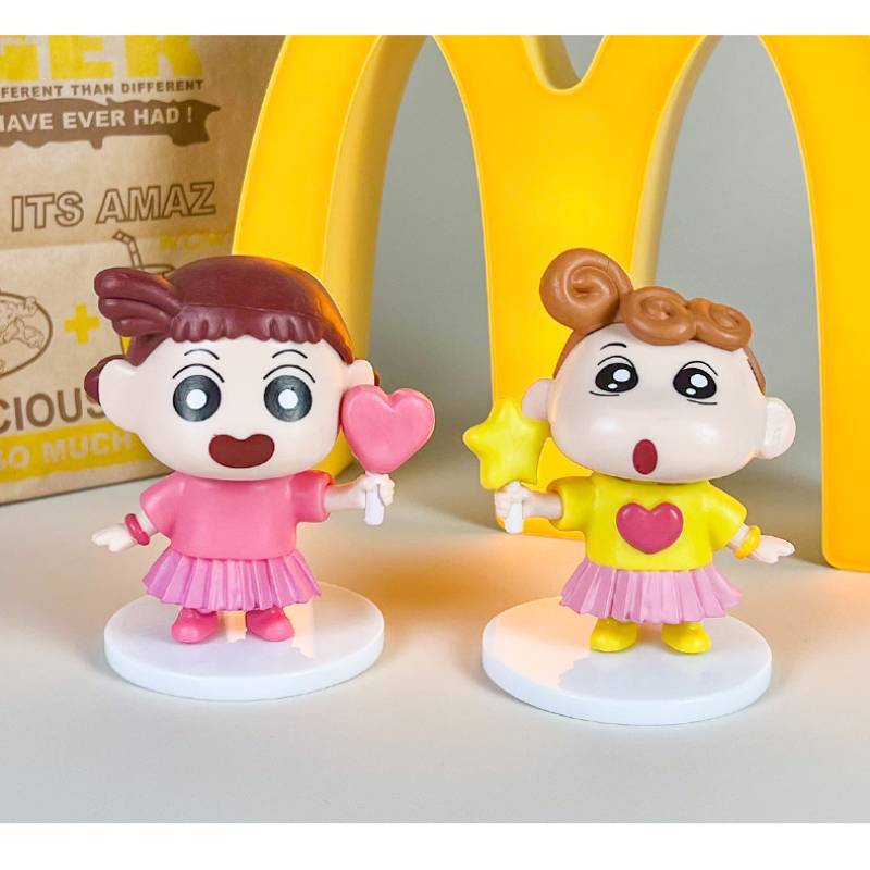 Crayon Shin Chan PVC Sammelfigur mit austauschbaren Teilen für Anime-Fans
