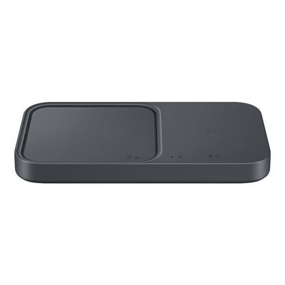 Chargeur Duo Sans Fil Rapide 15W SAMSUNG - Pad Induction - Sans Adaptateur Secteur - Noir