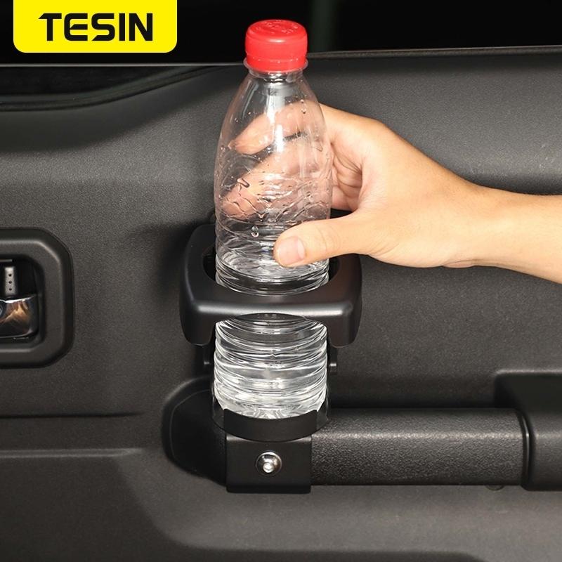 TESIN Car Side Door Water Cup Holder Drinkes Bracket For Suzuki Jimny JB74 2019 2020 2021 2022 2023 2024+ Interior Accessories