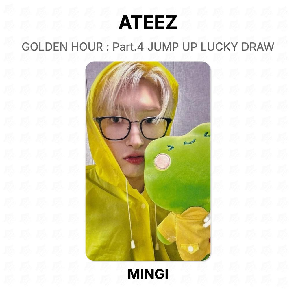 ATEEZ GOLDEN HOUR : Part.4 JUMP UP LUCKY DRAW Official Photocard