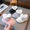 Winter New Children's Snow Boots for Girls Waterproof Baby Indoor Cotton Shoes Soft Sole Boys Cotton Boot Outdoor Fur Thickening