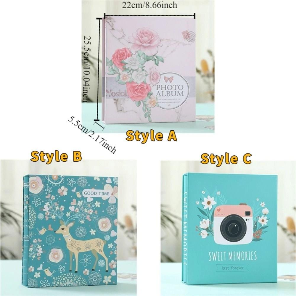 200 Pockets Photo Album Large Capacity Scrapbook Practical Photocard Holder Gifts