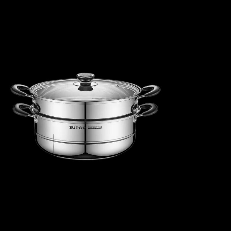 Supor 26cm 304 Stainless Steel Steamer Pot