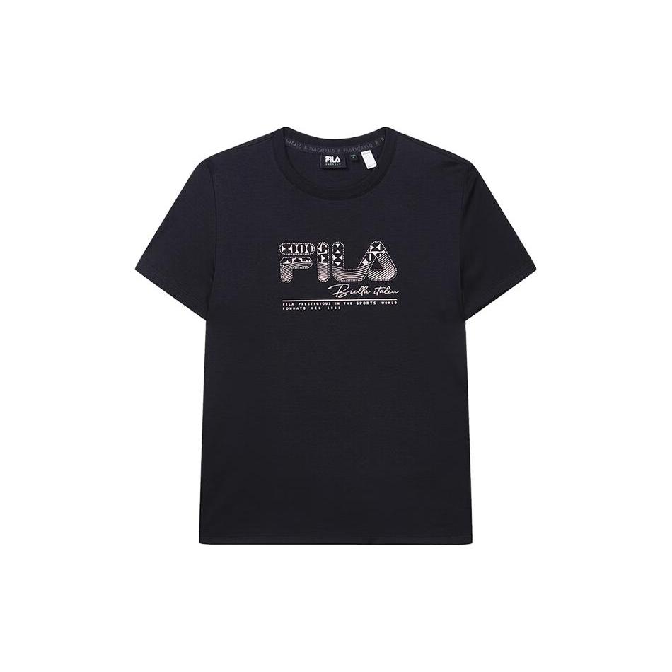 New FILA T Shirt Women's Legend Blue F11W334102FNV