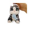 Cute Plush Fish Cat Keychain With Soft Short Plush For Bag Decoration And Collectors