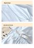 Plus Size Cotton Nursing Pajama Set for Postpartum and Pregnancy - Spring/Summer/Autumn Wear.