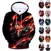 Vibrant Demon Slayer Kimetsu No Yaiba 3d Printed Hoodie Sweatshirt For Casual Wear