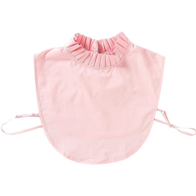 Tang Jing Stil Damen Rüschenspitze Dickey mit Halbhohem Kragen