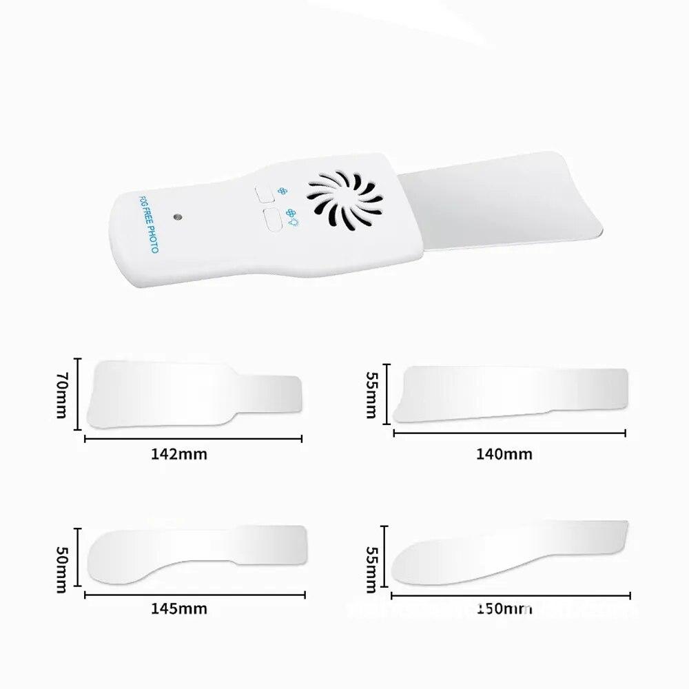 Specchi dentali antiappannamento Fotografia intraorale senza nebbia Specchio in acciaio inossidabile con riflettori ortodontici a luce LED Odontologia