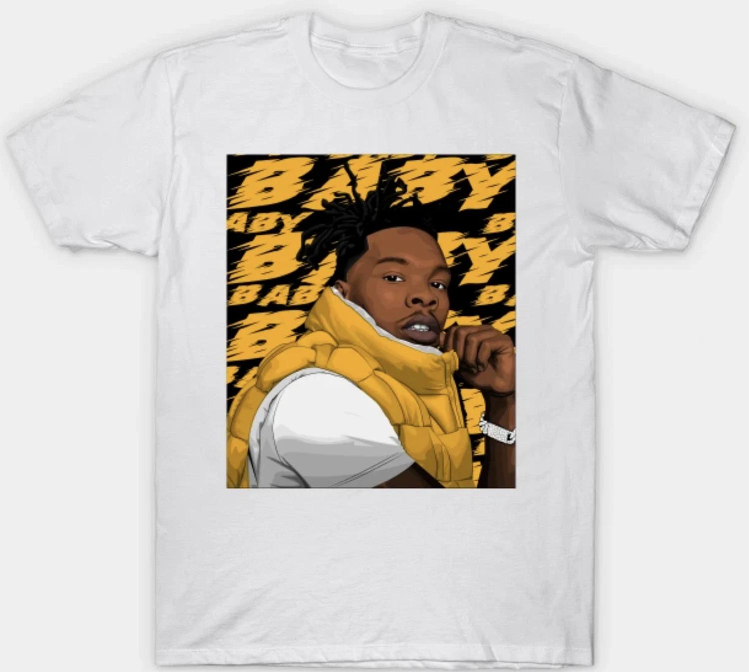 

Lil Baby Atlanta Rapper Music T shirt Adult S-3XL White Fan Art L