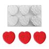 Silicone Chocolate Mold Rose Shaped Chocolate Candy Molds Baking Gadget Non-stick Silicone Material for Kitchen Baking