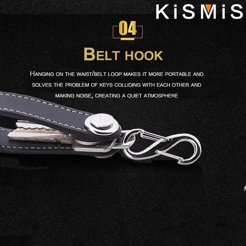 Fashionable Car Key Pouch Wallet Holder Organizer Multifunctional Folding Pocket Keychain Storage Case