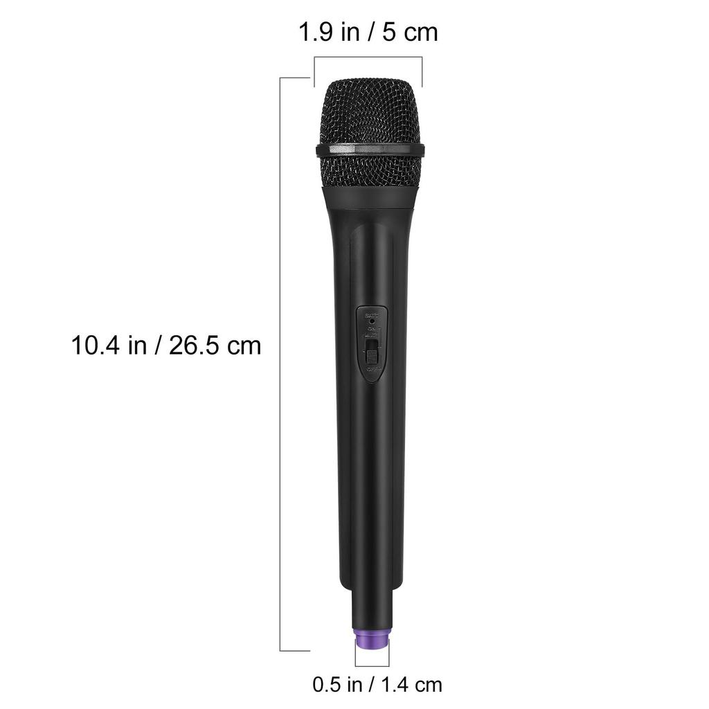 EXCEART Wireless High Simulation For Lip Pretending to No Batteries For Party Color on the Microphone, Microphone, 11 Microphone, Syncing, Sing,