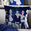 KPOP PLAVE Mode Kissenbezug Auto Wurfkissenbezug für Sofa Auto Weihnachtsgeschenk xcm xcm