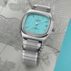 Unisex Watch Timex TW2Y07300 Automatic 5 ATM Water Resistant Plastic Light Blue Dial Stainless Steel [TIMEX] [Used]