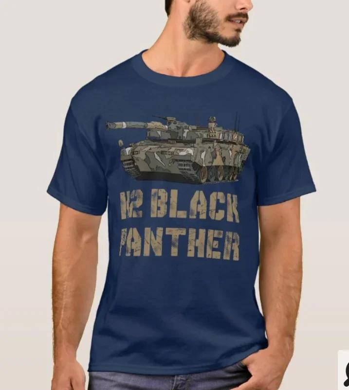 

K2 Black Panther Tank Commander War History TShirt Summer Cotton Short Sleeve ONeck Mens T Shirt New S3XL 4XL