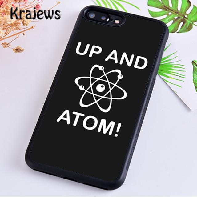 Krajews Atom Science Chemistry Phone Case Cover For iPhone 17 Air 16 15 14 plus 11 12 13 pro max coque Shell Fundas