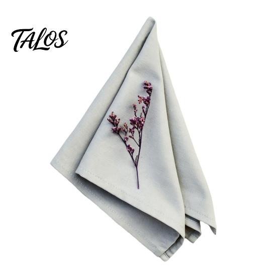Kitchen Cloth Napkins Rustic Napkin, 16 Inch Solid Color Linen Machine Reusable Washable Farmhouse Style Napkin for Wedding Bridal Shower Dining Table