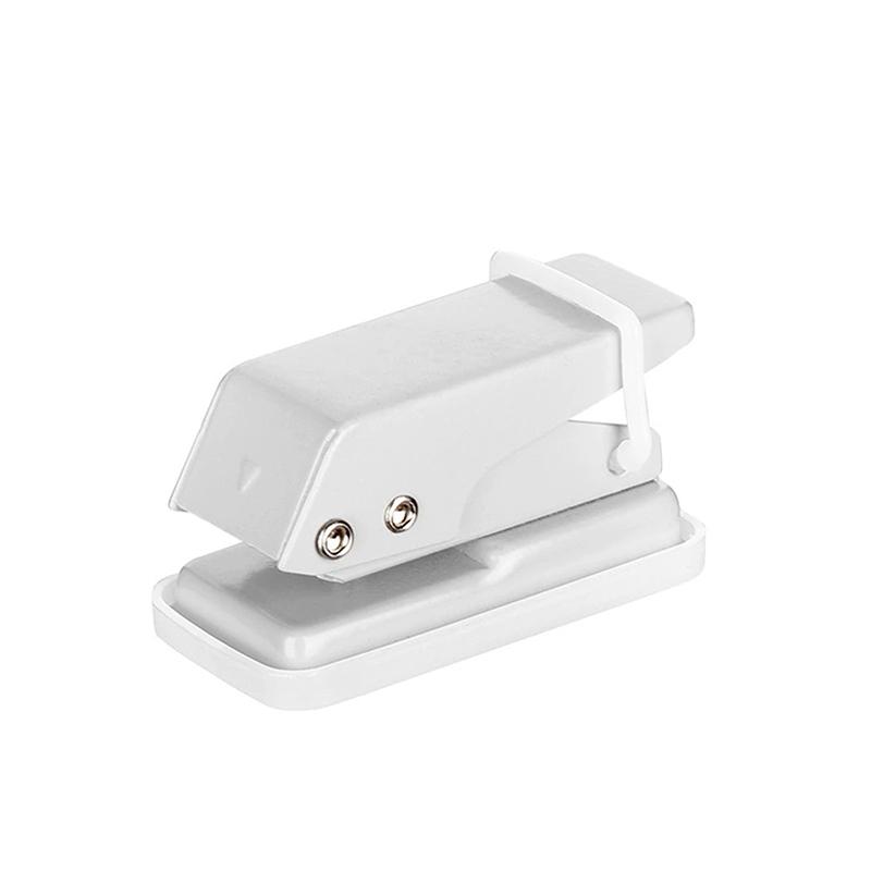 Mini Hole Punch 1 Hole Cute Paper Punch Portable Round Hole Puncher Paper Cutter Office School Supplies Stationery Items