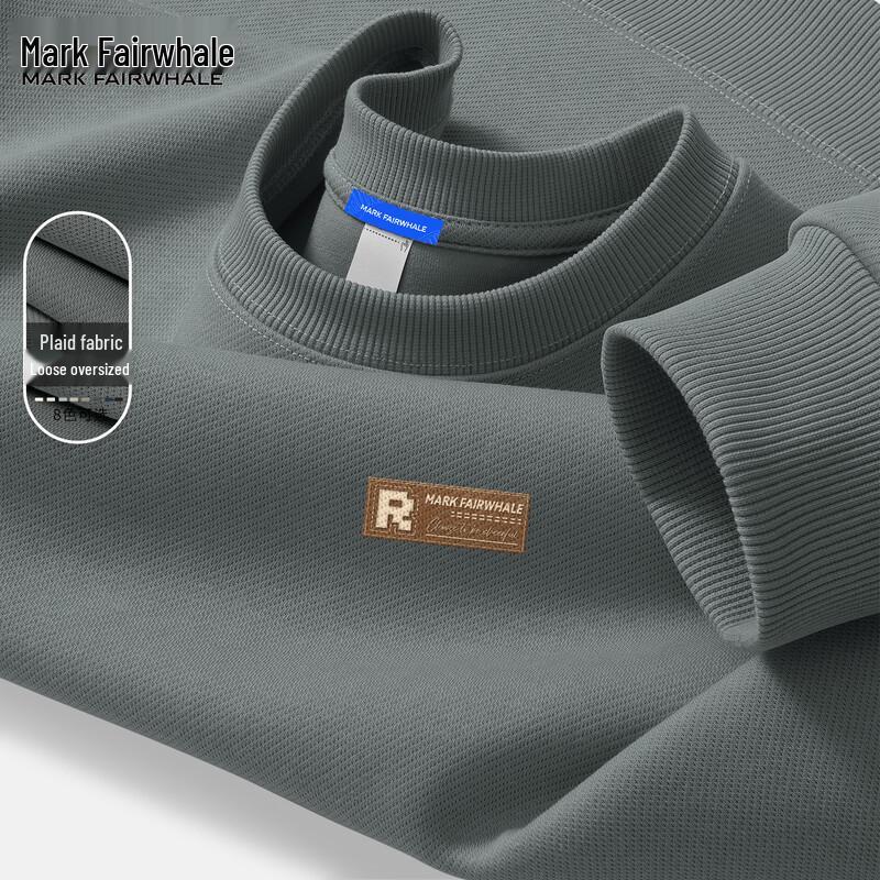 Mark Fairwhale Men's 2025 Autumn Round Neck Pullover Sweatshirt