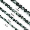 6 8 10 12mm Natural Stone Beads Green Ghost Crystal Round Loose Spacer Beads For Jewelry Making DIY Necklace Bracelets Supplies
